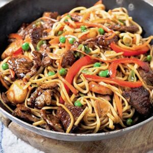 Nouilles sautées/ Stir fried noodles / Mì xào